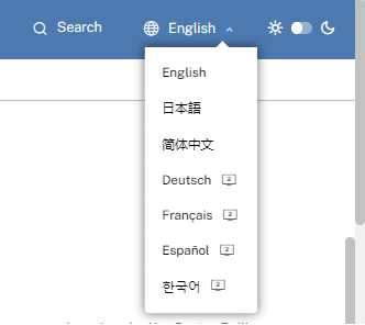 language switcher